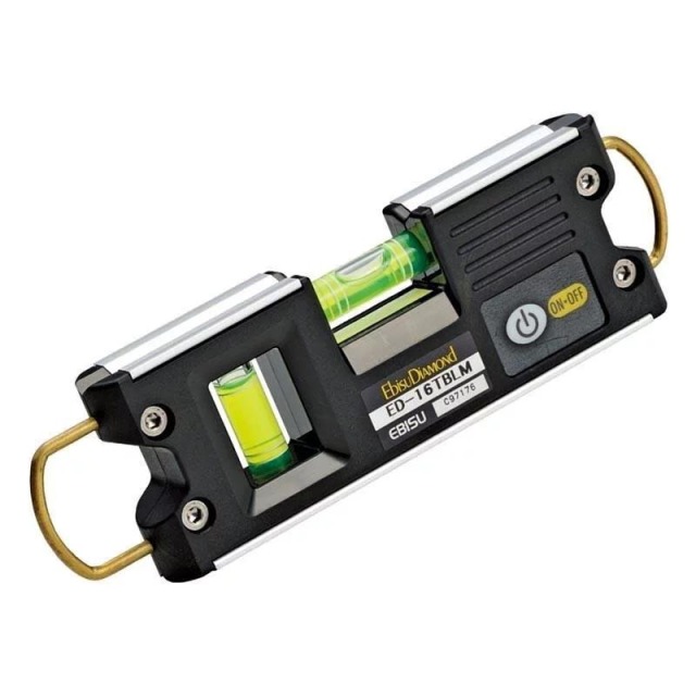 EBISU 雙吊掛式強磁水平尺 ED-16TBLM