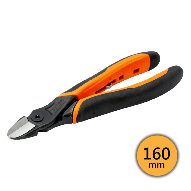 BAHCO 瑞典魚牌 塑膠用斜口鉗 (ERGO™握把) 160mm 長度: 160 mm
鉗口長度: 18.1 mm
最大開口: 2 mm
重量: 162 g 2101PG-160