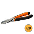 BAHCO 瑞典魚牌 強力電子斜口鉗 (鍍鉻, ERGO™握把) 180mm 長度: 180 mm
鉗口長度: 19.8 mm
最大開口: 2.3 mm
重量: 210 g
剪切能力 (鐵線): Φ2.8 mm
剪切能力 (鋼琴線): Φ2.8 mm 21HDGC-180IP