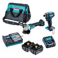 MAKITA 牧田 18V鋰電無刷雙機組  DGA406+DTD173 6.0Ah雙電機套裝組 DGA406GX5