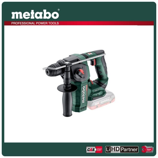 Metabo 美達寶 18V鋰電無刷三用鎚鑽空機 BH18LTXBL16