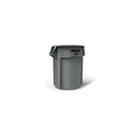 Rubbermaid 樂柏美 BRUTE儲物桶208L(灰色) 灰色 FG265500GRAY