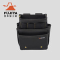 FUJIYA 富士箭 防潑水腰間工具收納袋-三層型 PS-23BG