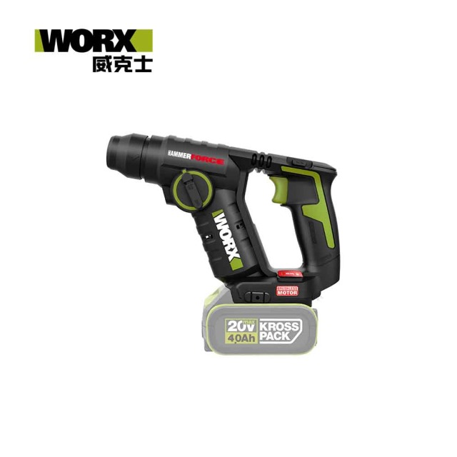 WORX 威克士 20V 18mm鋰電無刷電錘 WU380S 空機 (WU380S.9) 20V, 18mm WU380S.9