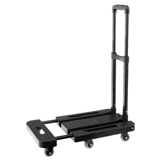 TRENY 六輪折疊平板車 黑 黑
