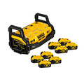 DEWALT 得偉 1800W 電源供應站/充電器 DCB1800B + DCB205 5.0Ah XR超鋰電電池 8電套裝 DCB1800B + DCB205-1