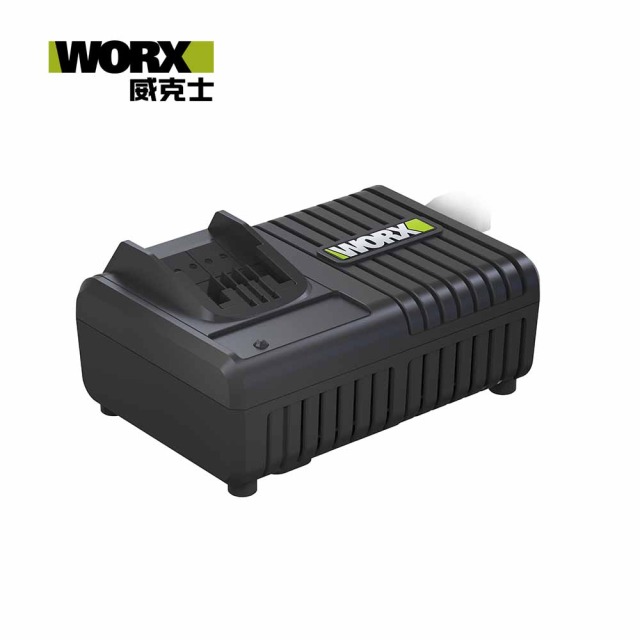 WORX 威克士 20V 6A綠標鋰電快速充電器(WA3922) 20V, 6A, 綠標 WA3922
