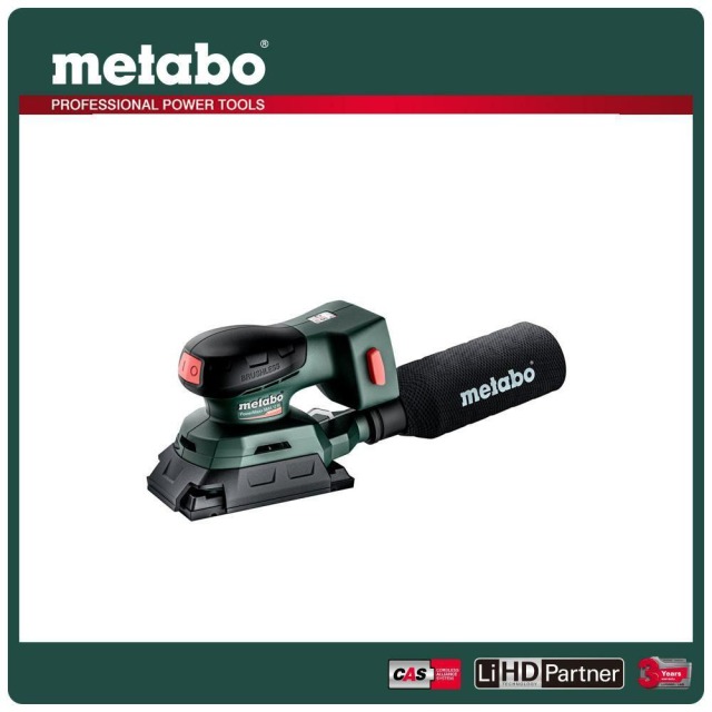 Metabo 美達寶 12V鋰電無刷方形砂紙機 空機 PowerMaxx SRA 12 BL