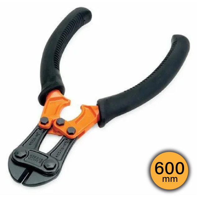 BAHCO 瑞典魚牌 強力型大鐵剪 600mm 長度: 600 mm
重量: 2860 g
剪切能力 (鐵線): Φ 9 mm
剪切能力 (鋼琴線): Φ 8 mm 4559-24