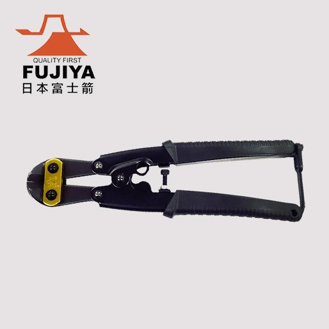 FUJIYA 富士箭 大開口輕量小鐵剪-斜刃(黑金) PC12-200BG