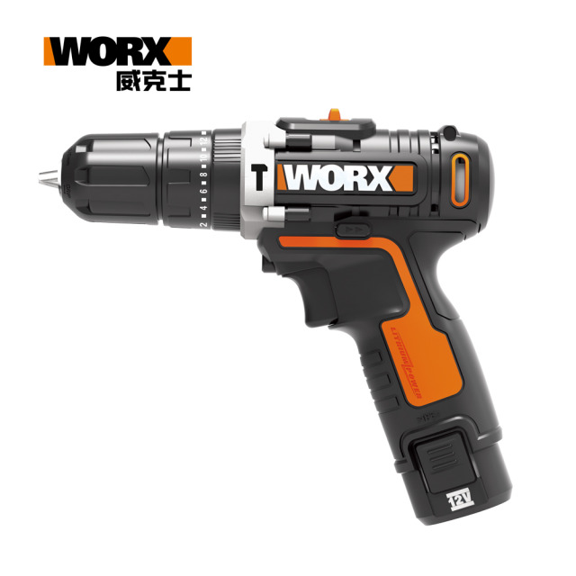 WORX 威克士 12V 鋰電震動電鑽 彩虹螺絲披頭配件套裝 (WX129) 12V WX129
