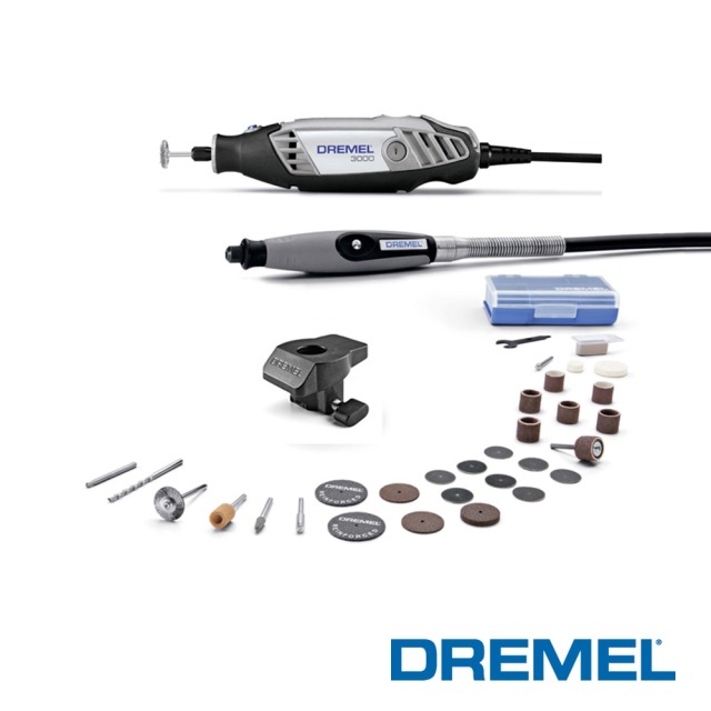 DREMEL 精美 3000 插電調速刻磨機 2/30 3000 2/30