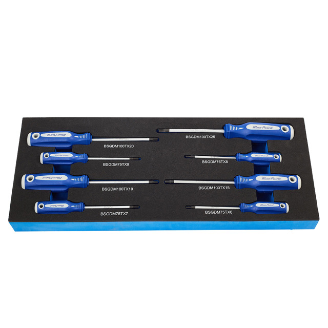 Blue-Point 美國藍點 M 系列螺絲起子套組8件 BPS22B