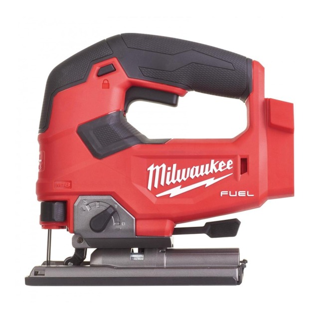 Milwaukee 美沃奇 18V鋰電無碳刷線鋸機 空機 電池平台	M18™ REDLITHIUM™-ION	M18™ REDLITHIUM™-ION
電壓 (V)	18	18
電量顯示	Yes	Yes
LED燈	Yes	Yes
行程長度 (mm)	25	25
木材最大切割能力 (mm)	100	100
切割速度 (spm)	0 - 3500	0 - 3500
免工具快拆刀夾	Yes	Yes
免工具角度調整	Yes	Yes
最大斜面切割能力	45°	45°
擺錘設定	4	4
最大切割尺寸鐵 (mm)	10