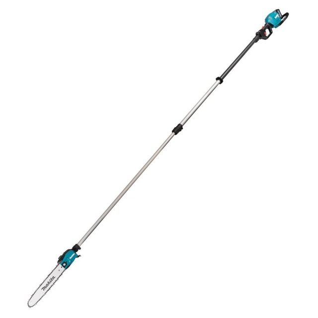 MAKITA 牧田 40V無刷伸縮式高枝鏈鋸 5.0Ah單電組 產品規格表
鏈條油箱容量	160 mL
鏈條速度	0 - 20 m/s
導板	300 mm
尺寸(長x寬x高)	2,516 - 4,044 x 156 x 187 - 192 mm
重量	7.8 - 8.5 kg UA004GT102