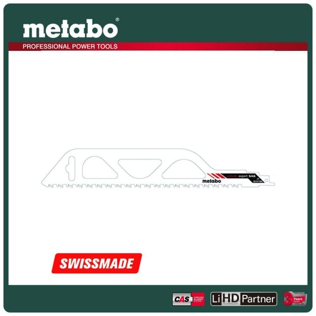 Metabo 美達寶 專業磚軍刀鋸片305/12mm/2T S1543HM 單入 631917000