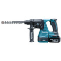 MAKITA 牧田 18V 24mm充電式無刷鎚鑽 (含集塵器) 6.0Ah雙電套裝組 DHR242RGEW 18V, 24mm, 6.0Ah DHR242RGEW