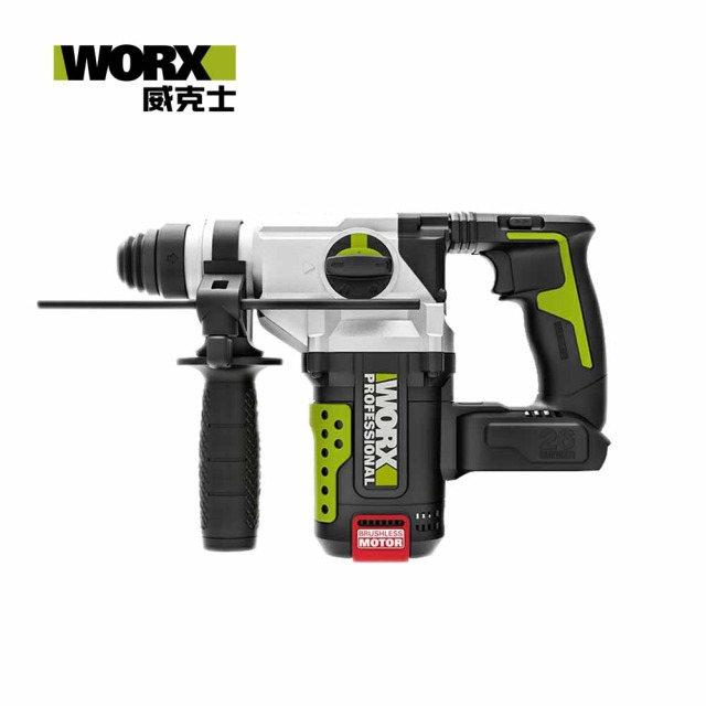 WORX 威克士 20V 26mm 無刷鋰電免出力電錘 空機(WU389.9) 20V, 26mm WU389.9