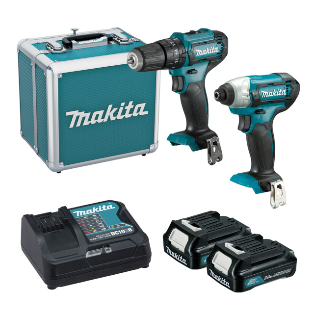 MAKITA 牧田 12V鋰電超值雙機組(TD110+HP333) 無 CLX228SAX1