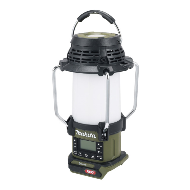 MAKITA 牧田 40V多功能充電式提燈/收音機(軍綠色)-單機 空機 MR010GZ01