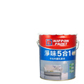 Nippon Paint 立邦 5合1內牆乳膠漆 平光 18公升裝 海濱微風 Snowscape OW045-4 淺系列顏色