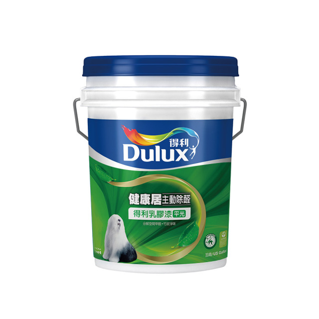Dulux 得利塗料 A991 竹炭健康居除甲醛乳膠漆 蠶絲白-5加侖裝 A991