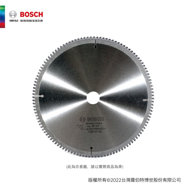 BOSCH 博世 切鋁圓鋸片 12