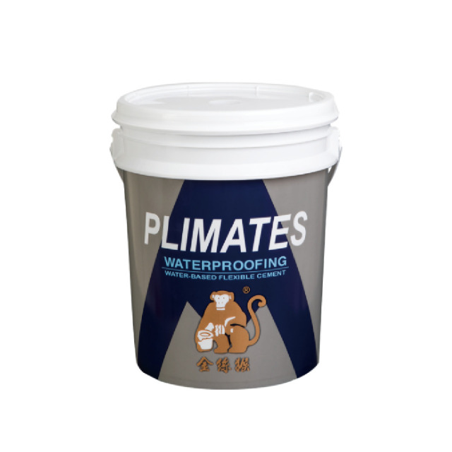 Plimates 金絲猴 P 285 加纖型單液彈泥 水泥色-5加侖 P 285