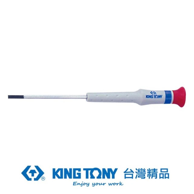 KING TONY 金統立 0.80*4.0*40mm一字精密起子 KT14324015