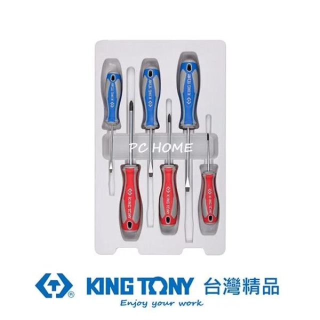 KING TONY 金統立 專業級工具6件式起子組 KT31116MR