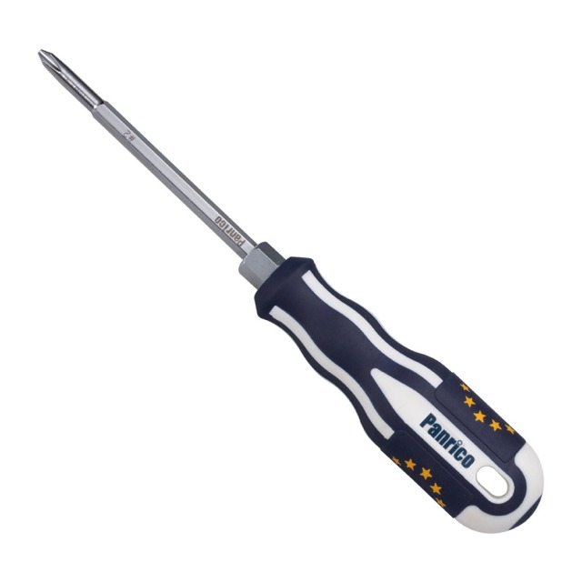 Panrico 百利世 (停產)歐盟旗兩用起子/十字#2/一字6mm(台灣製造) FM57C-214175