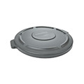 Rubbermaid 樂柏美 BRUTE儲物桶蓋208L(灰色) 灰色 FG265400GRAY