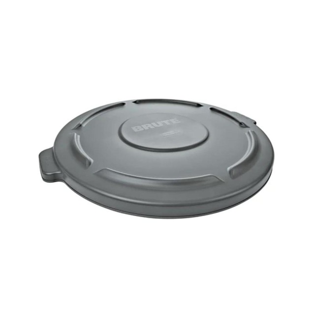 Rubbermaid 樂柏美 BRUTE儲物桶蓋208L(灰色) 灰色 FG265400GRAY