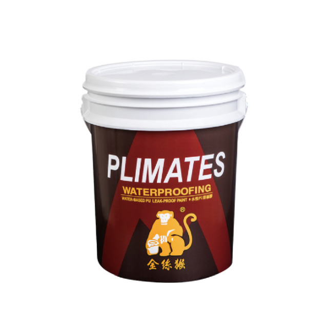 Plimates 金絲猴 P 665 特級不回黏黑膠 黑咖啡-5加侖裝 P665