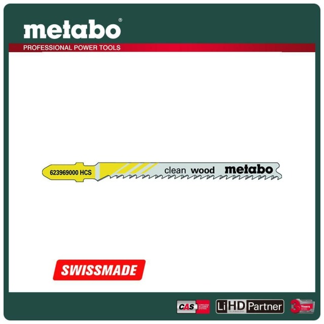 Metabo 美達寶 木工線鋸片74/2.7mm/9TT101B5支/卡 623969000