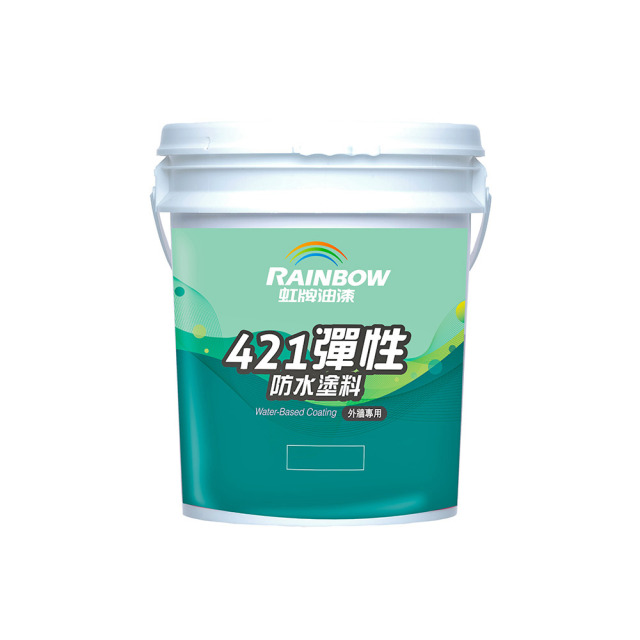 Rainbow 虹牌油漆 421彈性防水塗料 嫩綠-5加侖裝 421