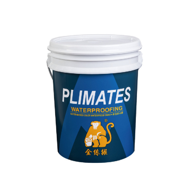 Plimates 金絲猴 P 701 水性防水防熱面漆 米黃色-5加侖裝 P 701