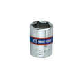 KING TONY 金統立 六角短套筒1/4” KT 2335 4.5mm KT 2335