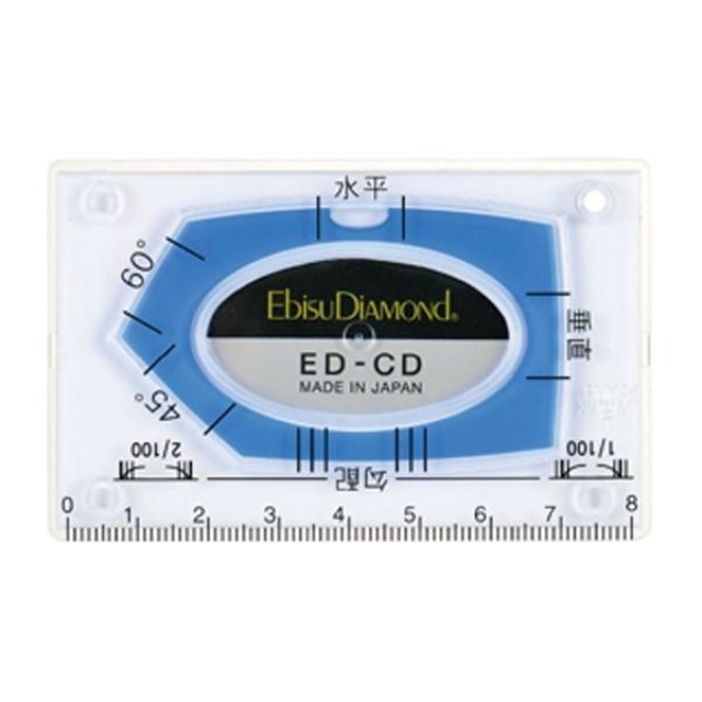 EBISU 卡片式水平尺 ED-CDBL