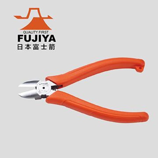 FUJIYA 富士箭 塑膠用斜口鉗-圓刃125mm GPN-125RS