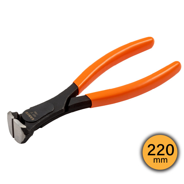 BAHCO 瑞典魚牌 省力虎頭鉗/園藝鉗 (PVC握把) 220mm 長度: 220 mm
鉗口長度: 16 mm
最大開口: 1 mm
重量: 320 g
剪切能力 (鐵線): Φ2.2 mm 2339D