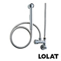 LOLAT 羅力 多功能衛生沖洗器/馬桶/洗屁屁/鉻 A8300S