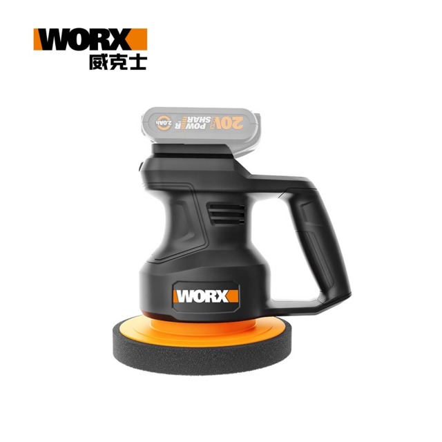 WORX 威克士 20V 鋰電拋光打蠟機 空機 (WX858.9) 20V WX858.9