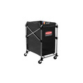 Rubbermaid 樂柏美 X型摺疊布巾車150L 黑色 1881749