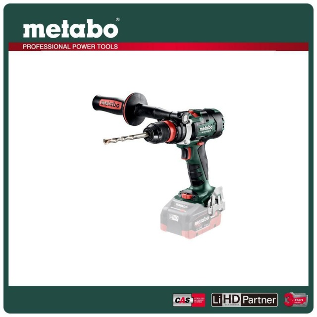 Metabo 美達寶 18V鋰電無刷脈衝三速電鑽-快拆空機隨附攜帶箱 BS 18 LTX 3BL Q I