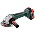 Metabo 美達寶 18V鋰電無刷5”砂輪機-快拆5.5Ah單電套裝組隨附工具袋 WB 18 LTX BL 125 Quick-1