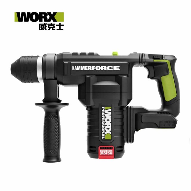 WORX 威克士 20V 28mm 無刷鋰電免出力電鎚 空機(WU399.9) 20V, 28mm, 空機 WU399.9