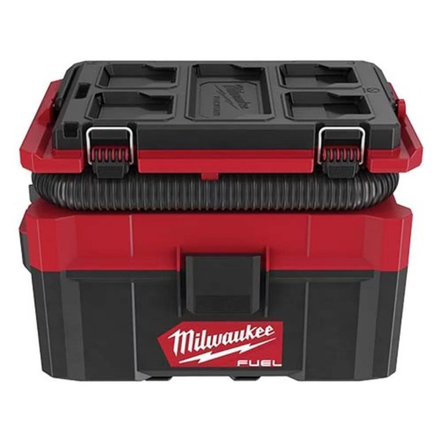 Milwaukee 美沃奇 18V鋰電無碳刷配套乾濕兩用吸塵器 空機 M18FPOVCL-0