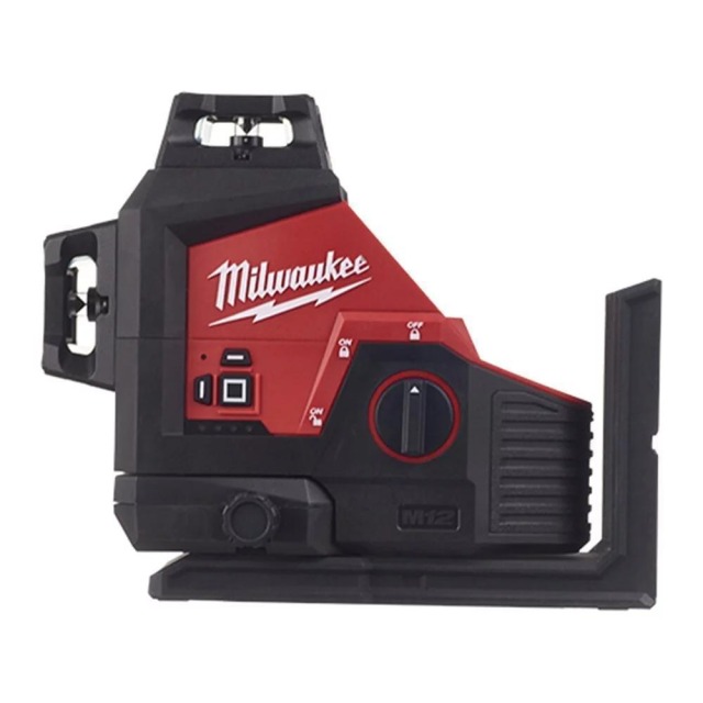 Milwaukee 美沃奇 12V鋰電三維綠光雷射墨線儀空機 M123PL-0