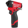 Milwaukee 美沃奇 12V鋰電無碳刷衝擊起子機 2.5Ah+5.0Ah高輸出雙電套裝組 M12FID2-5252X